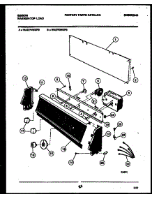 05 - Console And Control Parts parts for Frigidaire Washer WA27F2WXFB from AppliancePartsPros.com