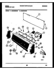 05 - Console And Control Parts parts for Frigidaire Washer WA27M4WXFB from AppliancePartsPros.com