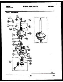 06 - Transmission Parts parts for Frigidaire Washer WA24P2WYMC from AppliancePartsPros.com