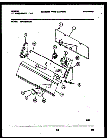 05 - Console And Control Parts parts for Frigidaire Washer WA27S1WAFB from AppliancePartsPros.com