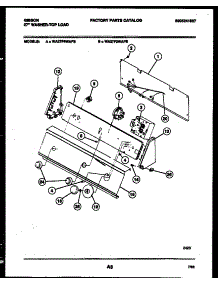 05 - Console And Control Parts parts for Frigidaire Washer WA27F2WAFB from AppliancePartsPros.com