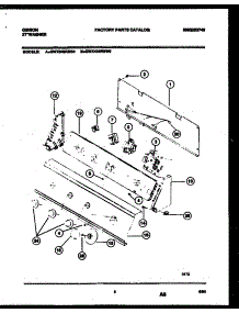 05 - Console And Control Parts parts for Frigidaire Washer GWX435RBW0 from AppliancePartsPros.com