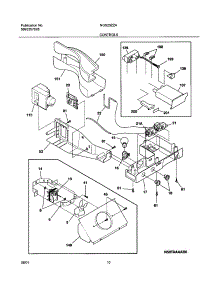 11 - Controls parts for Frigidaire Refrigerator NGS23ZZAB1 from AppliancePartsPros.com