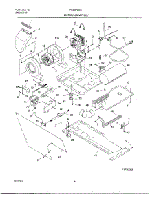 04 - Dry Mtr,Belt parts for Frigidaire Washer Dryer Combo FLSG72GCSTA from AppliancePartsPros.com
