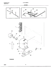 06 - System parts for Frigidaire Freezer CFC07M4HW0 from AppliancePartsPros.com