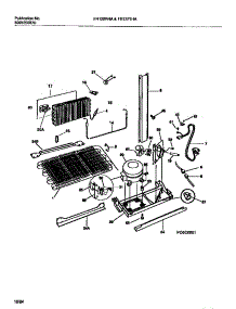05 - Cooling System parts for Frigidaire Refrigerator FRT22THAB1 from AppliancePartsPros.com