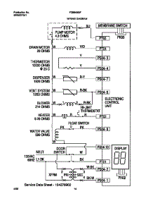 08 - Wiring Diagram parts for Frigidaire Dishwasher FDB949GFB2 from AppliancePartsPros.com