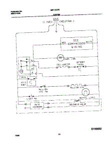 06 - Wiring Diagram parts for Frigidaire Refrigerator MRT15CPEW6 from AppliancePartsPros.com