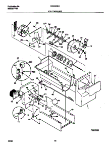 09 - Ice Container parts for Frigidaire Refrigerator FRS22ZRHW2 from AppliancePartsPros.com