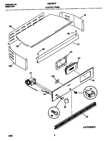 02 - Control Panel parts for Frigidaire Oven FEB702CESG from AppliancePartsPros.com