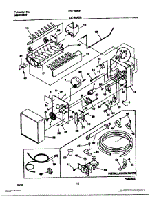 06 - Ice Maker parts for Frigidaire Refrigerator FRT18ISGHW1 from AppliancePartsPros.com