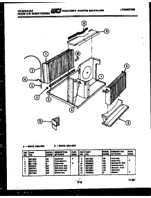 03 - Unit Parts parts for Frigidaire Air Conditioner A08LH5E1 from AppliancePartsPros.com