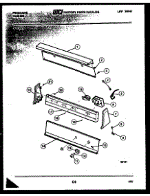 02 - Console And Control Parts parts for Frigidaire Washer WDH2 from AppliancePartsPros.com