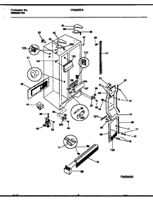 05 - Cabinet Parts parts for Frigidaire Refrigerator FRS28XHAW2 from AppliancePartsPros.com