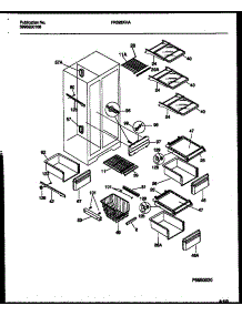 06 - Shelves And Supports parts for Frigidaire Refrigerator FRS28XHAW2 from AppliancePartsPros.com
