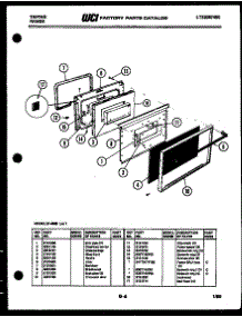 07 - Door Parts parts for Frigidaire Range 31-4968-32-01 from AppliancePartsPros.com