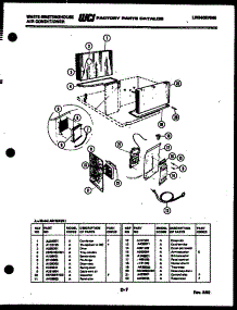03 - Cabinet Parts parts for Frigidaire Refrigerator RT194LCF0 from AppliancePartsPros.com