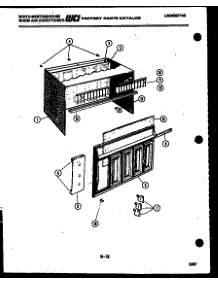 03 - Electrical Parts parts for Frigidaire Air Conditioner AH124K2T1 from AppliancePartsPros.com