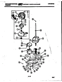 06 - Motor, Transmission And Drive Parts parts for Frigidaire Washer LA400JXD4 from AppliancePartsPros.com