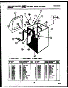 04 - Cabinet Parts parts for Frigidaire Washer LA450JXD4 from AppliancePartsPros.com