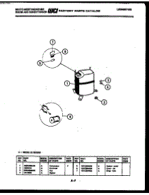 05 - Compressor Parts parts for Frigidaire Air Conditioner AL183J2A3 from AppliancePartsPros.com