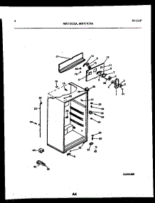 03 - Cabinet Parts parts for Frigidaire Refrigerator MRT17CHAZ0-00 from AppliancePartsPros.com