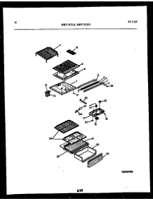 06 - Shelves And Supports parts for Frigidaire Refrigerator MRT17CHAZ0-00 from AppliancePartsPros.com