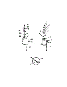 12 - Compressor (`Aaa` Cabinet Models) parts for Frigidaire Air Conditioner A6LECD2 from AppliancePartsPros.com