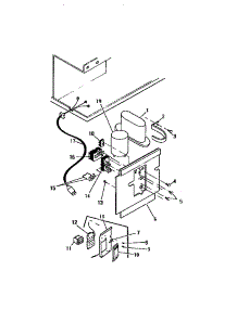 09 - Controls, Capacitors, Cord (`Aaa` C parts for Frigidaire Air Conditioner AHW1238D2 from AppliancePartsPros.com