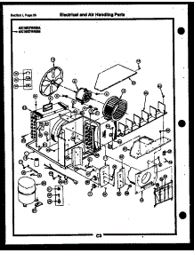 13 - Electrical And Air Handling Parts parts for Frigidaire Air Conditioner AK16E6RRBA from AppliancePartsPros.com