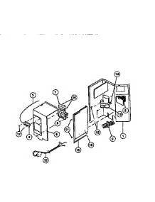 03 - Control Parts parts for Frigidaire Air Conditioner AR12ME8N1 from AppliancePartsPros.com