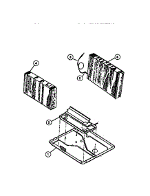 06 - Evaporator, Condenser, Base, Evapor parts for Frigidaire Air Conditioner AR12ME8N1 from AppliancePartsPros.com