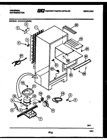 04 - System And Automatic Defrost Parts parts for Frigidaire Refrigerator ATL150WK2 from AppliancePartsPros.com