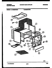 03 - Body Parts parts for Frigidaire Range CE206SP2WL01 from AppliancePartsPros.com