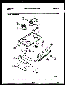 05 - Cooktop And Broiler Parts parts for Frigidaire Range CE301SP2L01 from AppliancePartsPros.com
