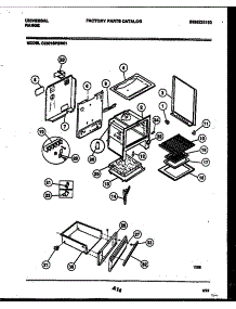 02 - Body Parts parts for Frigidaire Range CE301SP2W01 from AppliancePartsPros.com