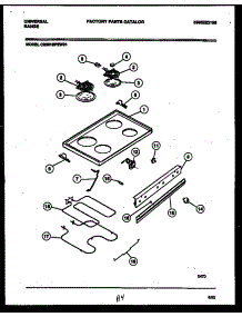05 - Cooktop And Broiler Parts parts for Frigidaire Range CE301SP2W01 from AppliancePartsPros.com
