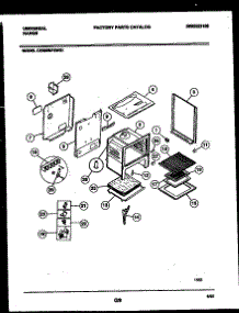 04 - Body Parts parts for Frigidaire Range CE302BP2WW01 from AppliancePartsPros.com
