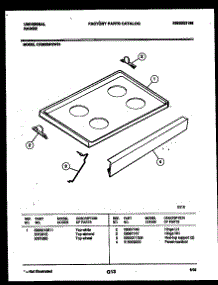 07 - Cooktop Parts parts for Frigidaire Range CE302BP2WW01 from AppliancePartsPros.com