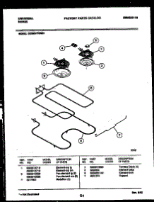 05 - Broiler Parts parts for Frigidaire Range CE303VP2W01-66 from AppliancePartsPros.com