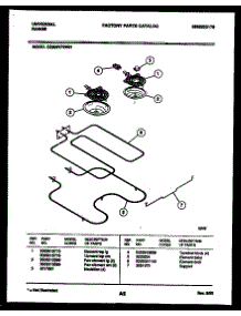 05 - Broiler Parts parts for Frigidaire Range CE303VP2Y01 from AppliancePartsPros.com