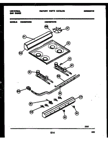 02 - Cooktop And Burner Parts parts for Frigidaire Range CG240SP2L02 from AppliancePartsPros.com