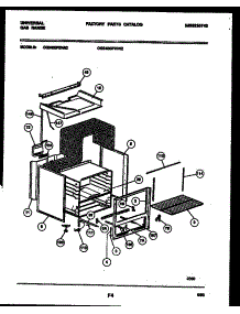 04 - Body Parts parts for Frigidaire Range CG240SP2L02 from AppliancePartsPros.com