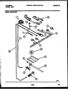 06 - Burner, Manifold And Gas Control parts for Frigidaire Range CG301SP2WD01 from AppliancePartsPros.com