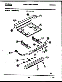 02 - Cooktop And Burner Parts parts for Frigidaire Range CP240SP2L02 from AppliancePartsPros.com