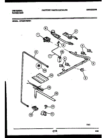 06 - Burner Parts parts for Frigidaire Range CP303VP2J01 from AppliancePartsPros.com