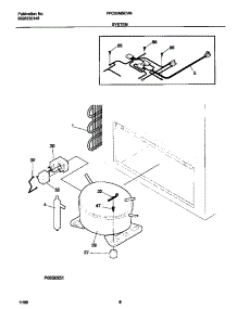 04 - System parts for Frigidaire Freezer FFC05M5CW4 from AppliancePartsPros.com
