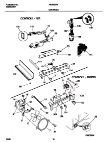 06 - Controls parts for Frigidaire Refrigerator FRS20ZSHB0 from AppliancePartsPros.com