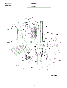 07 - System parts for Frigidaire Refrigerator FRS20ZSHB1 from AppliancePartsPros.com