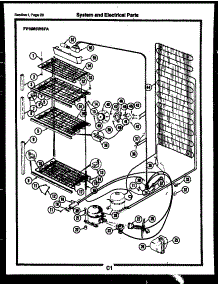 09 - System And Electrical Parts parts for Frigidaire Freezer FV10M2WSFA from AppliancePartsPros.com